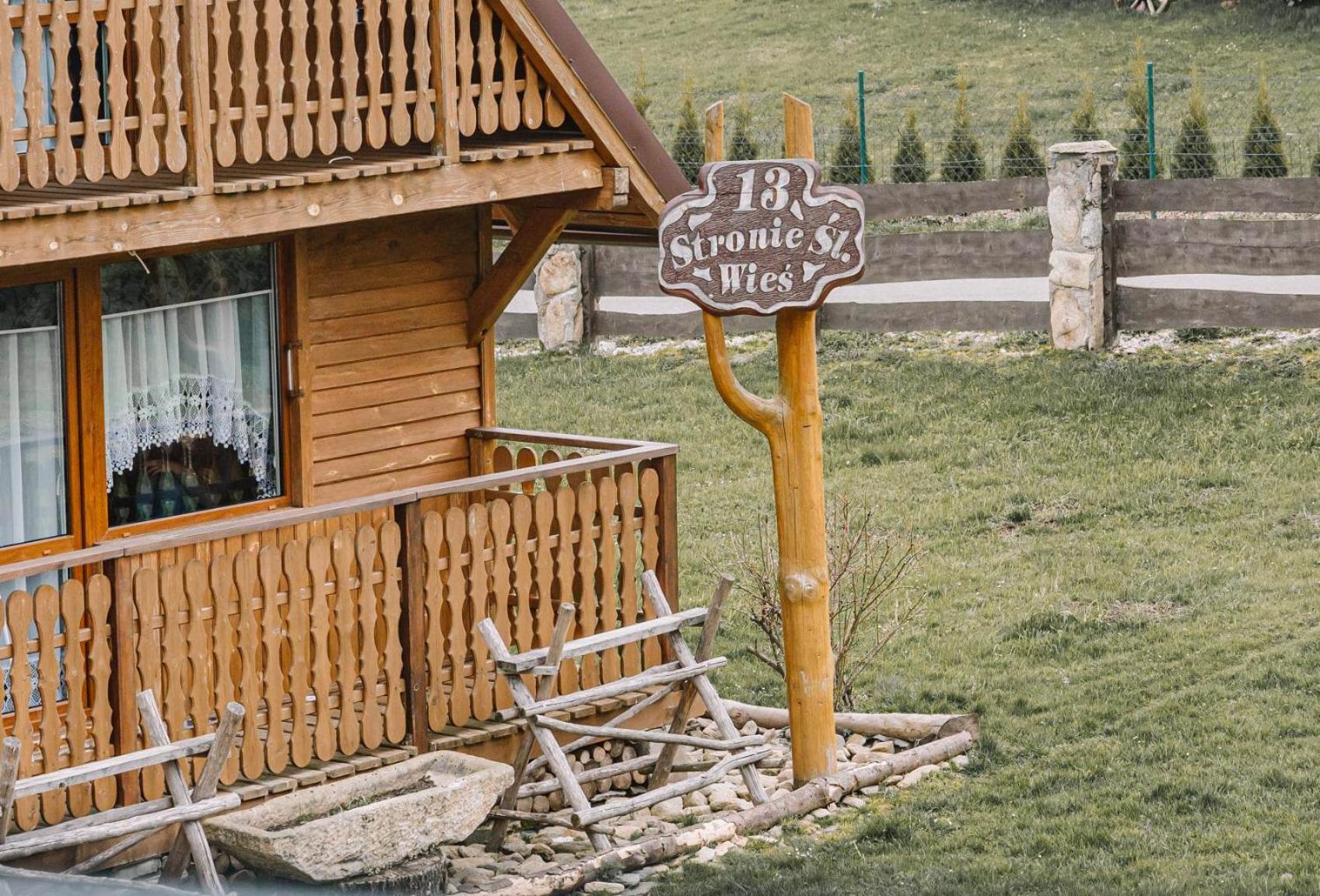 Gorskie Chatki Krysi I Piotrka Bursztynowy Stronie Slaskie Exterior foto
